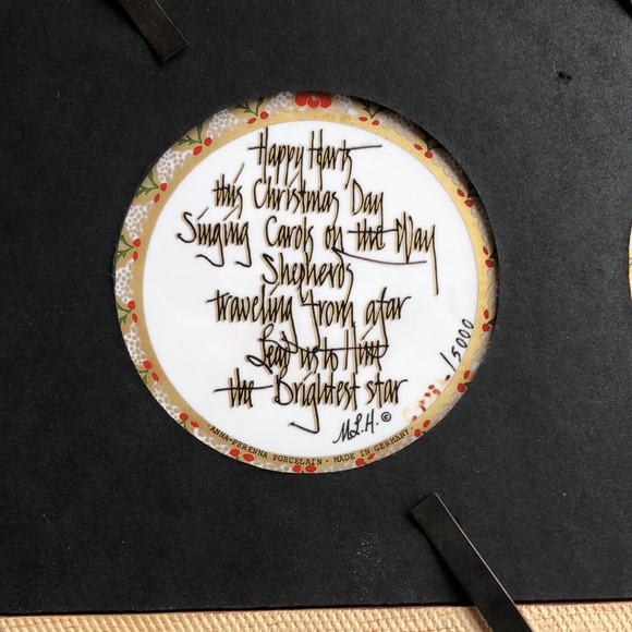 P Buckley Moss Set of 3 Ornaments in Custom Frame - Picture 7 of 17